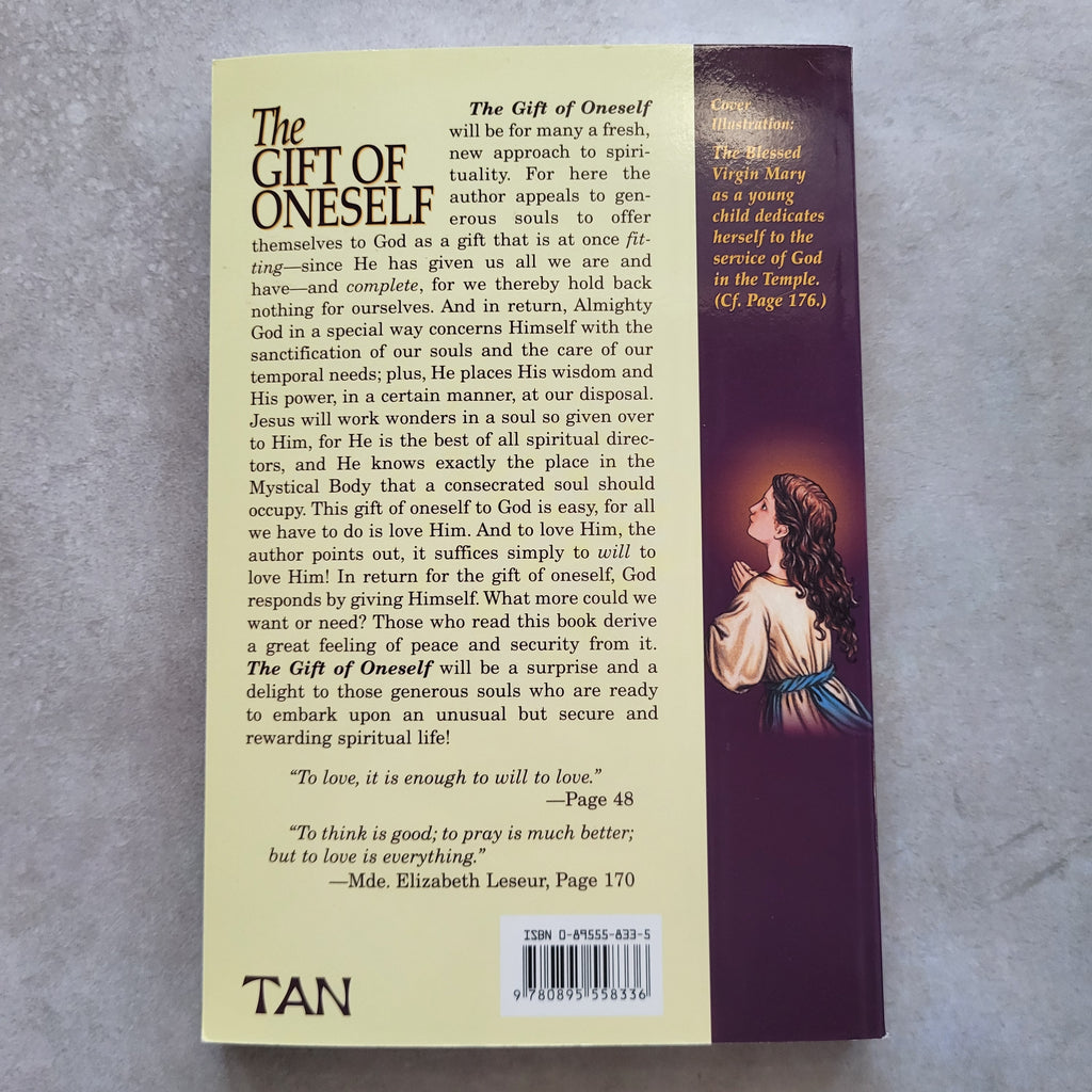 The Gift of Oneself by Fr. Joseph Schryvers