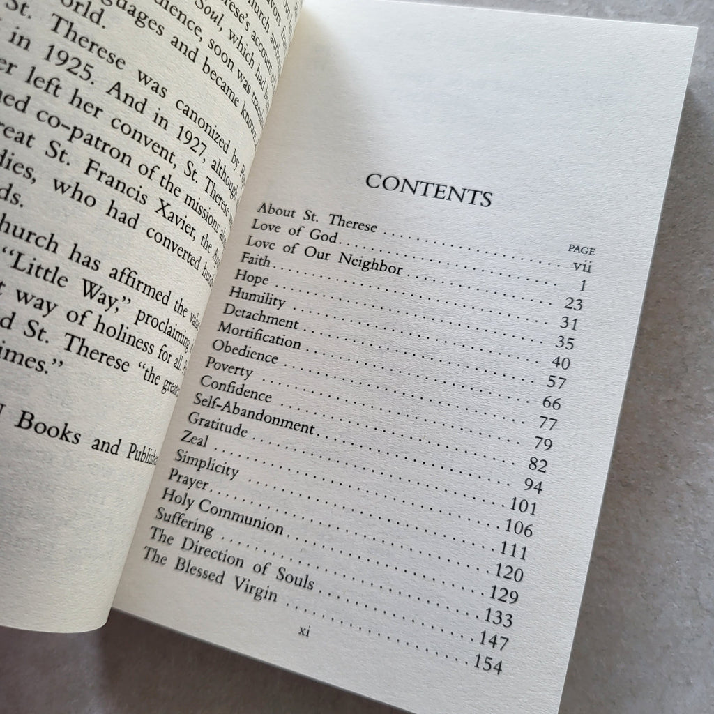 Thoughts of Saint Thérèse (USED)