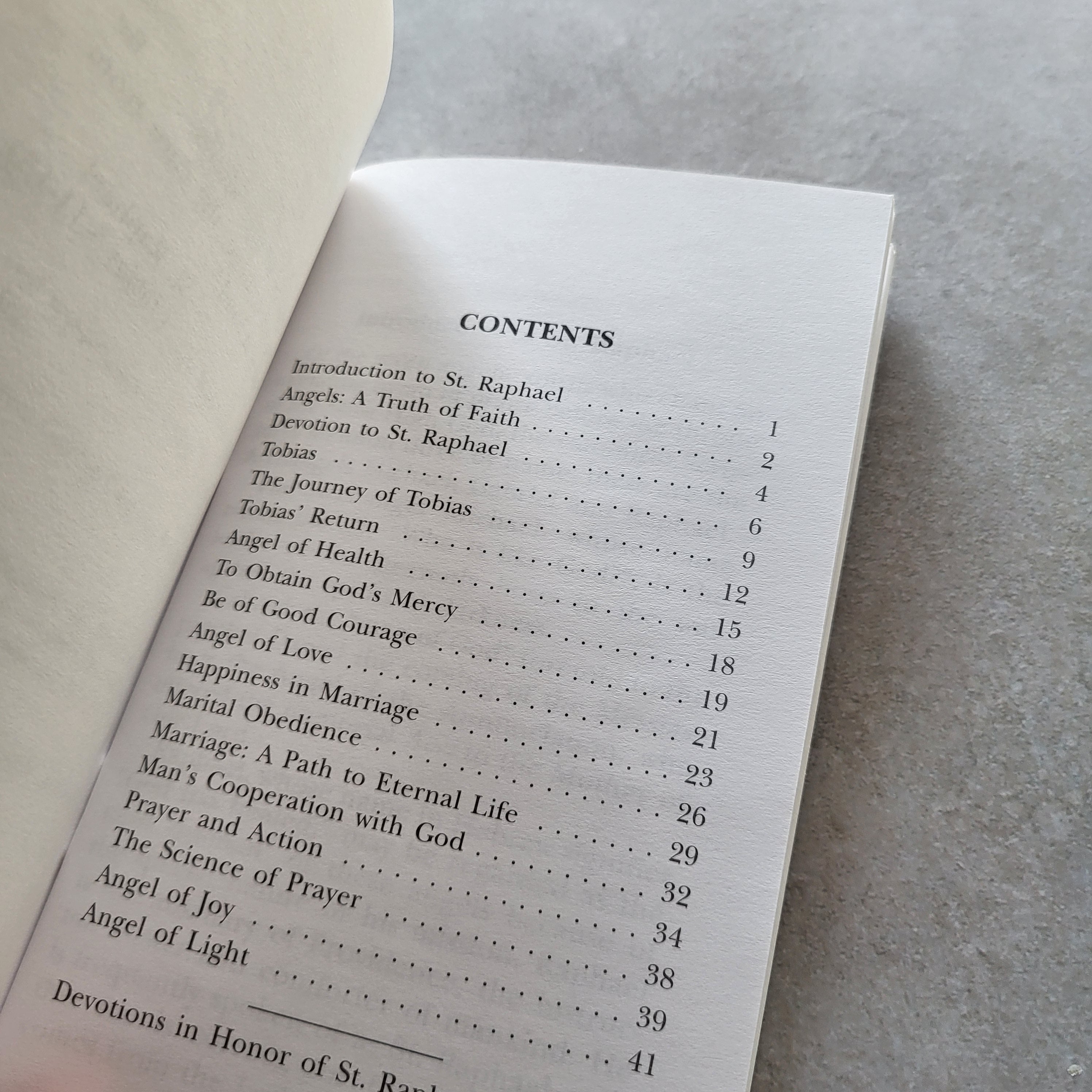 St. Raphael by Angela Carol (USED)