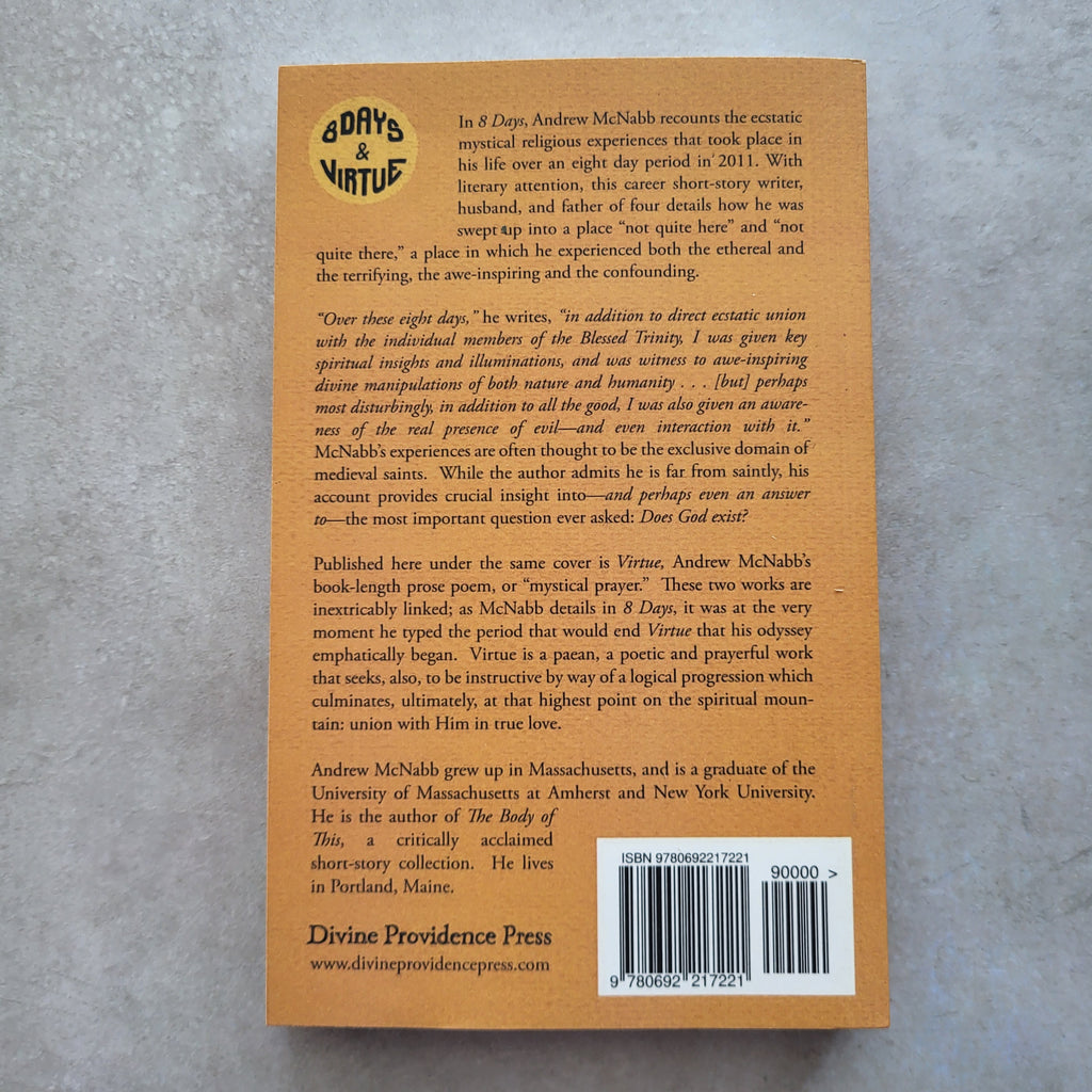 Eight Days & Virtue By Andrew McNabb