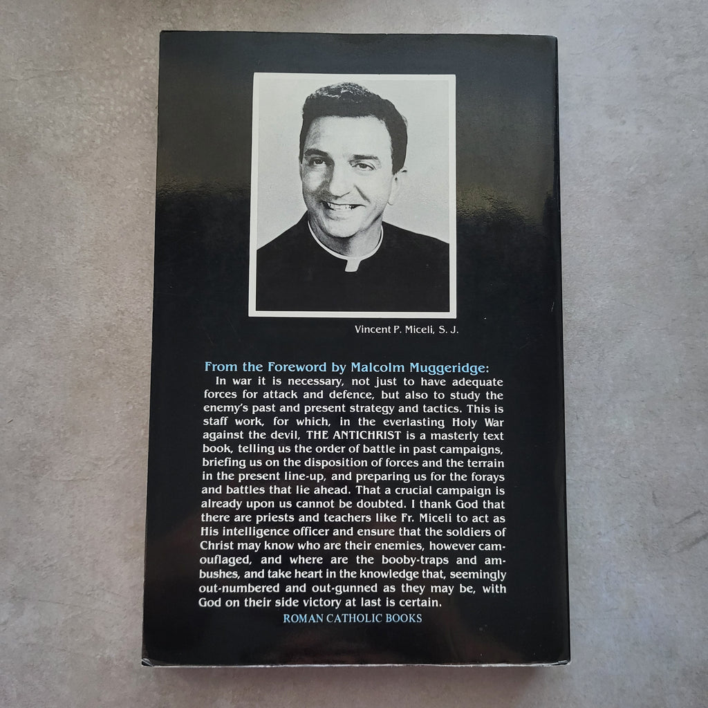 The Antichrist by Fr. Vincent P. Miceli, S.J. (USED)