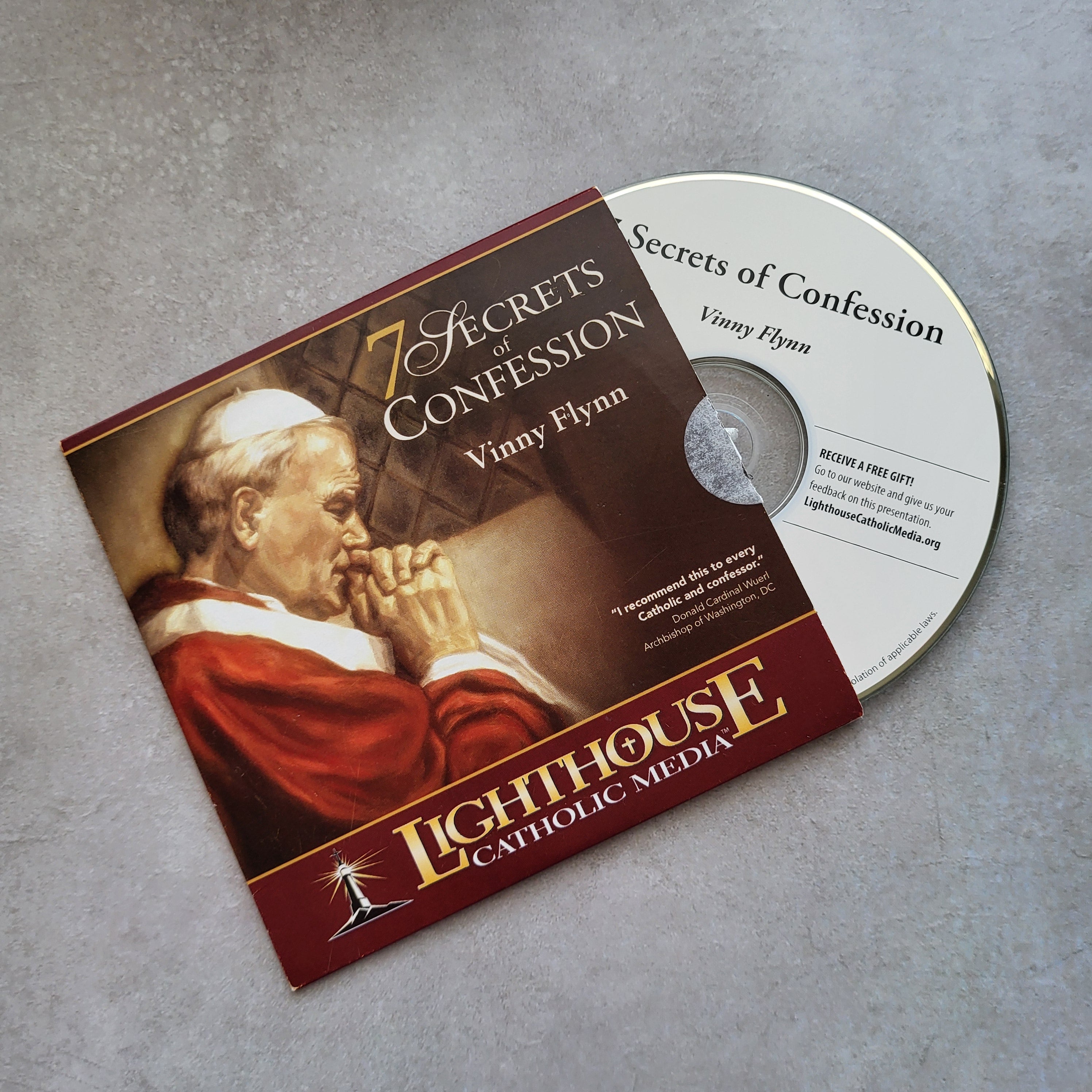 7 Secrets of Confession by Vinny Flynn (Bonus CD Included)