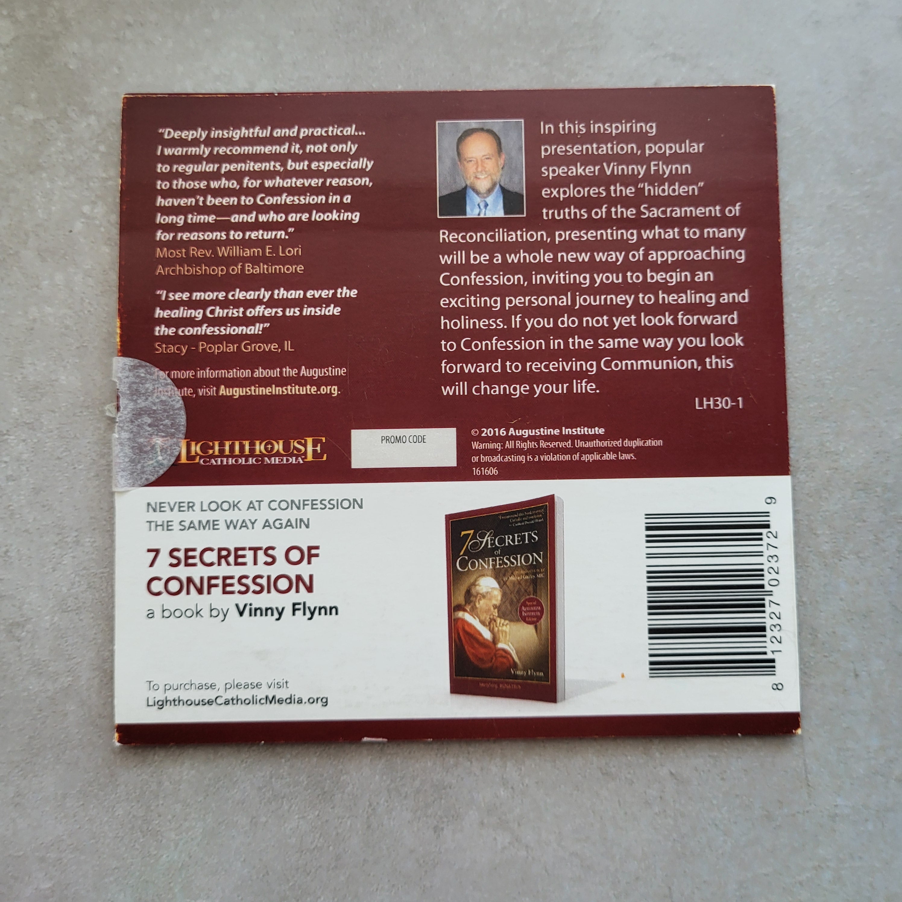7 Secrets of Confession by Vinny Flynn (Bonus CD Included)