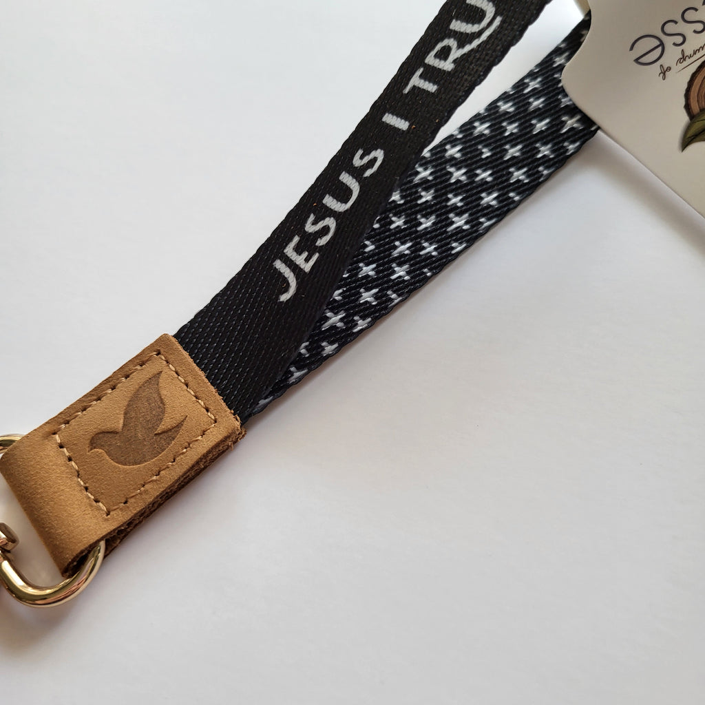 “Jesus I Trust in You” Wristlet Keychain | The Stump of Jesse