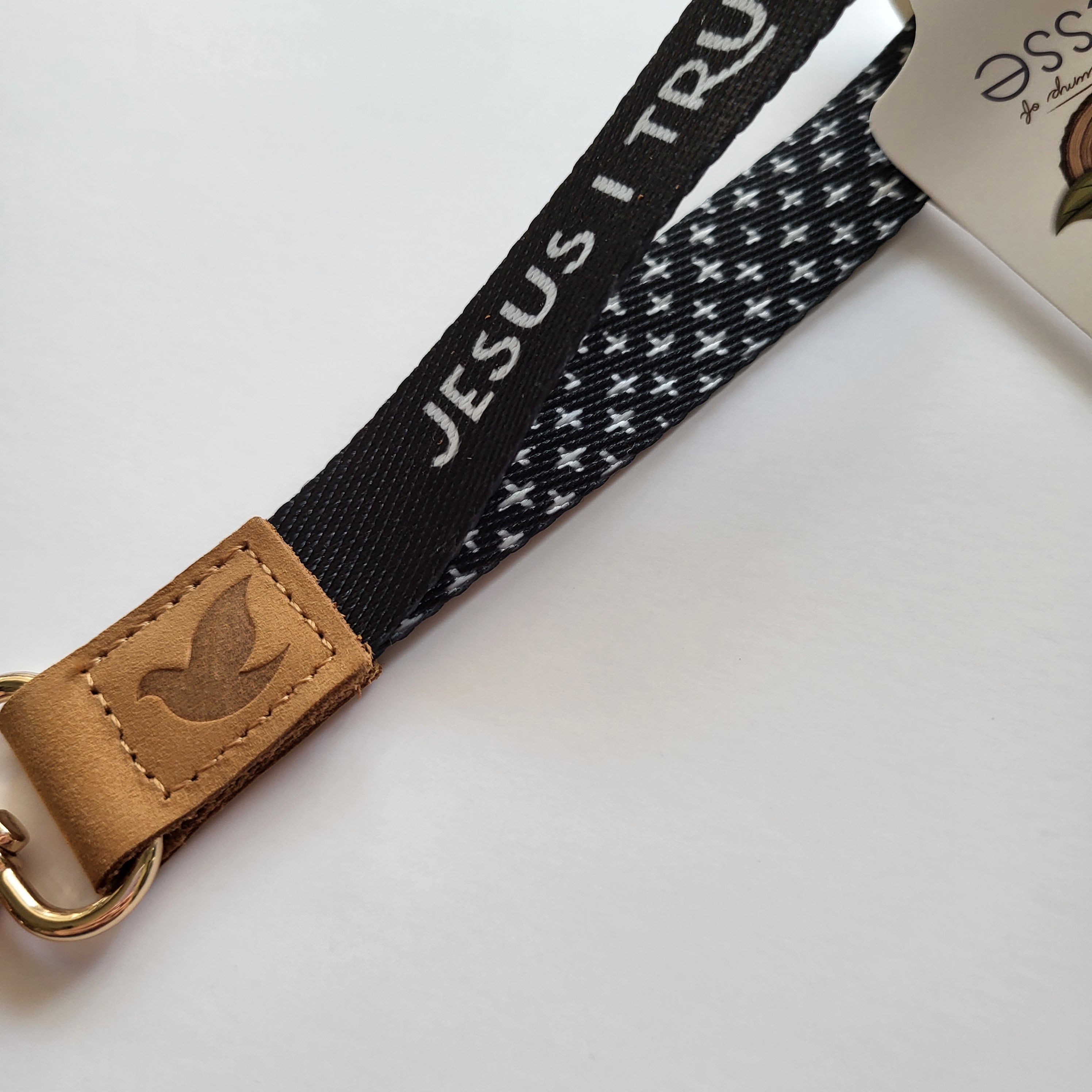 “Jesus I Trust in You” Wristlet Keychain | The Stump of Jesse