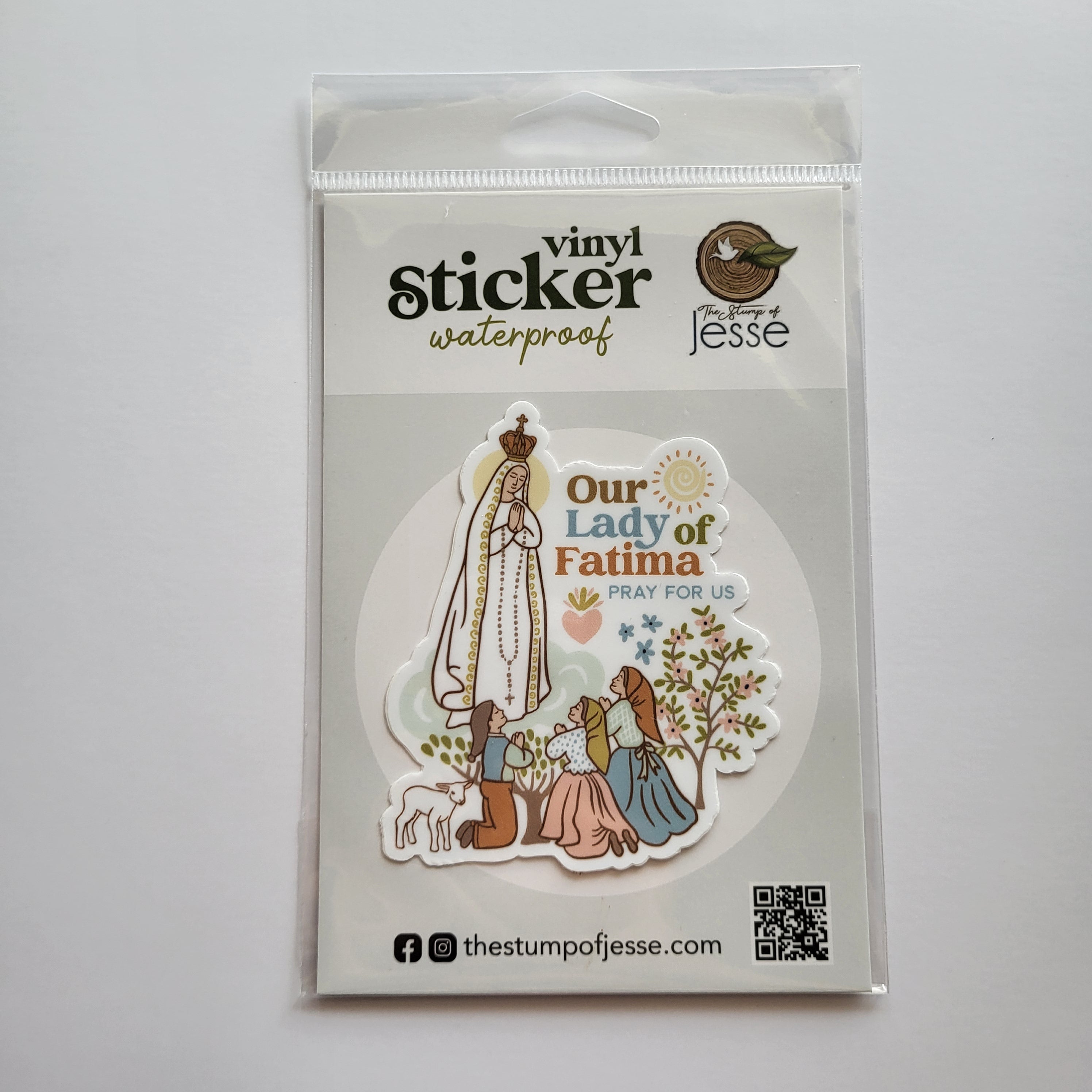 Our Lady of Fatima Sticker | The Stump of Jesse