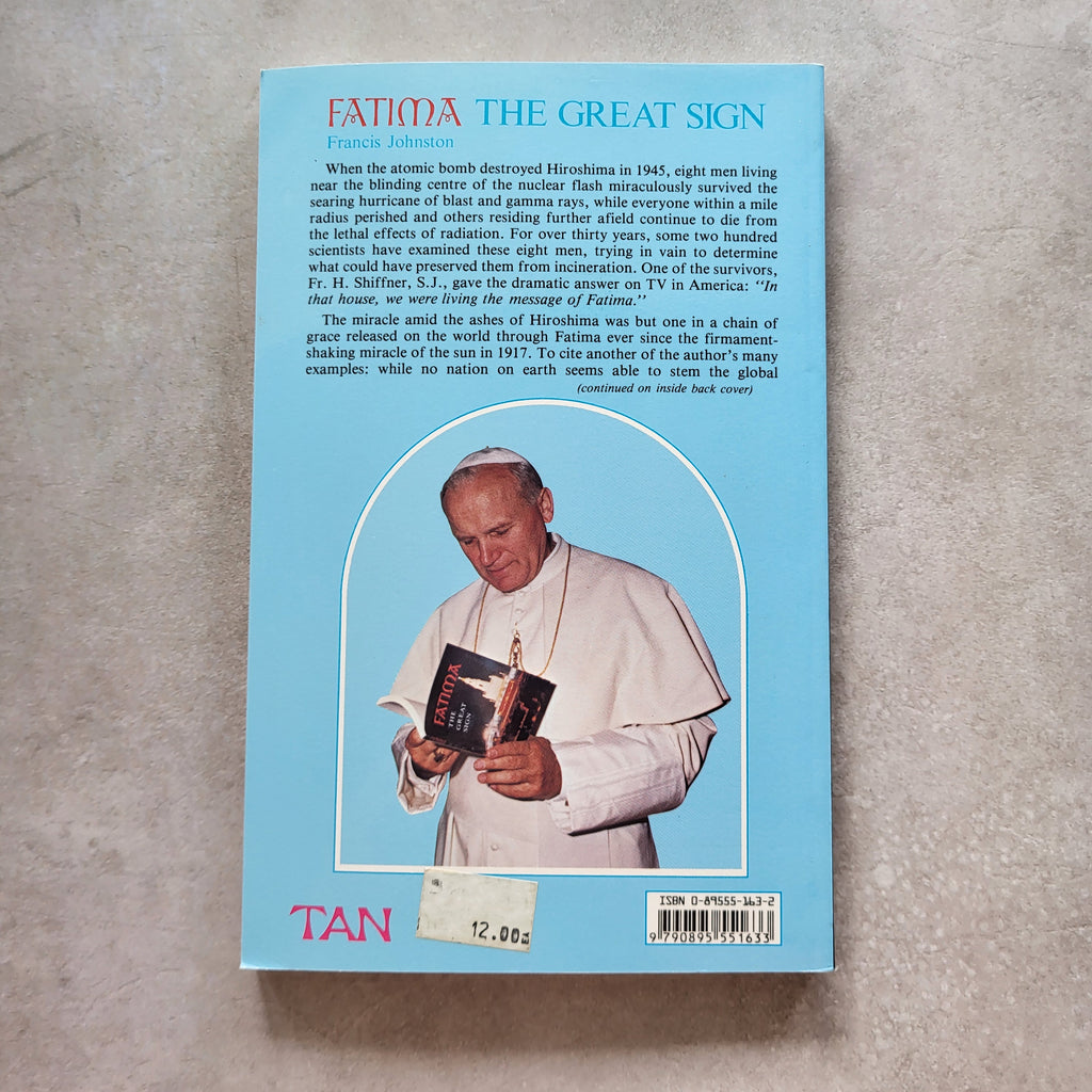Fatima: The Great Sign by Francis Johnston (USED)