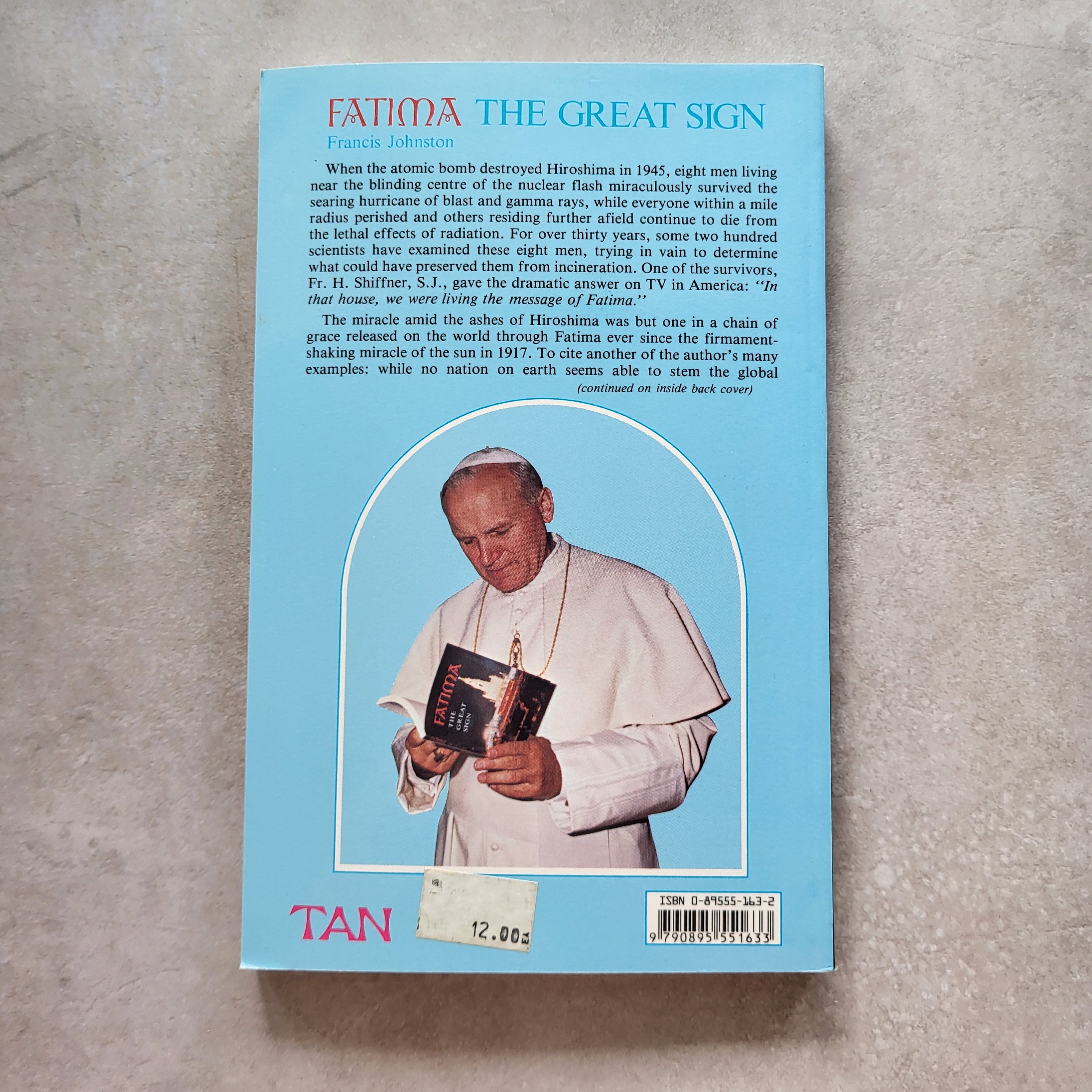Fatima: The Great Sign by Francis Johnston (USED)