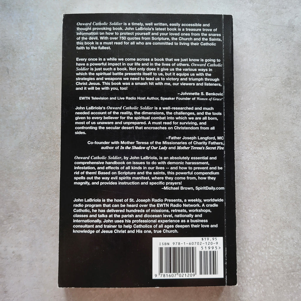 Onward Catholic Solider by John LaBriola (USED)