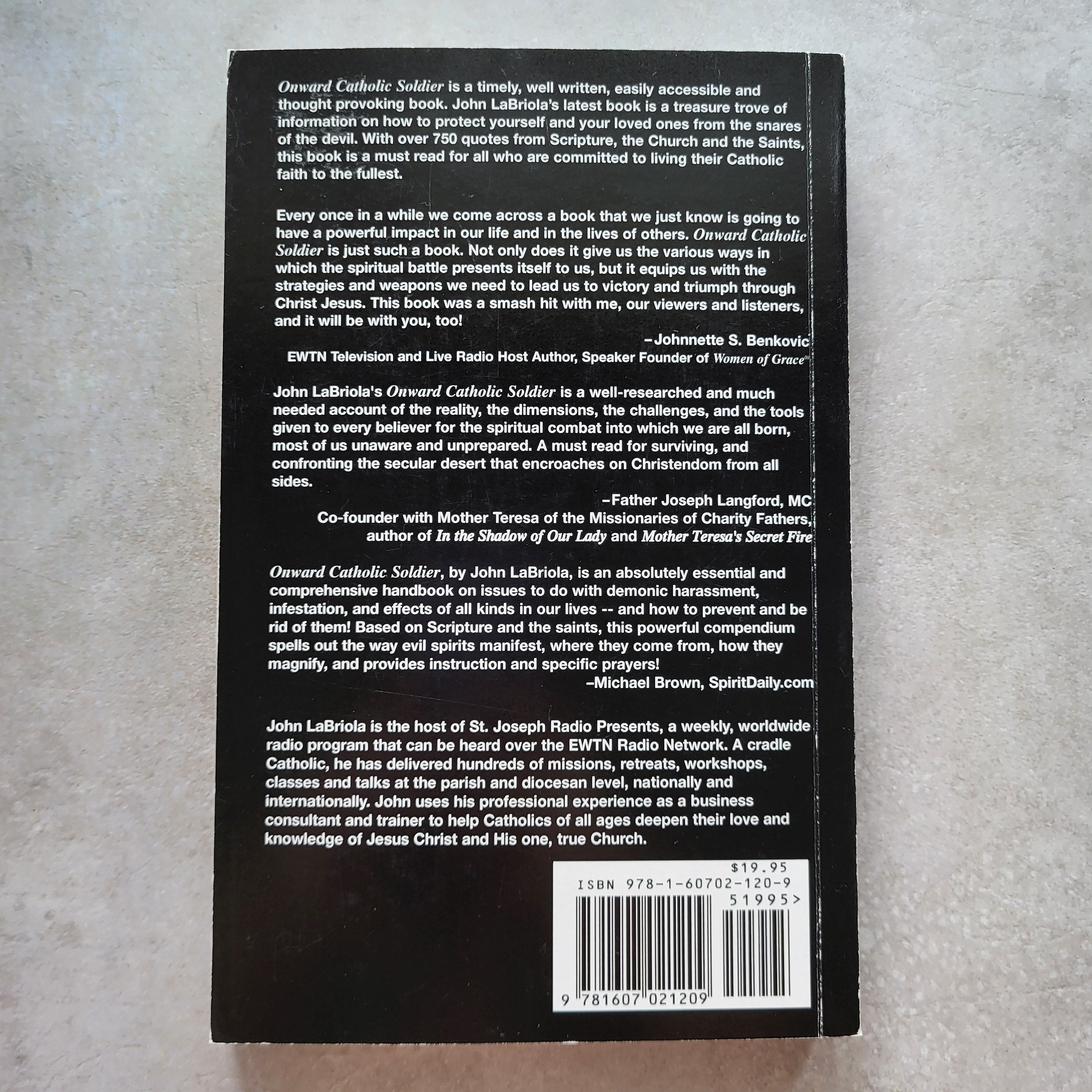 Onward Catholic Solider by John LaBriola (USED)