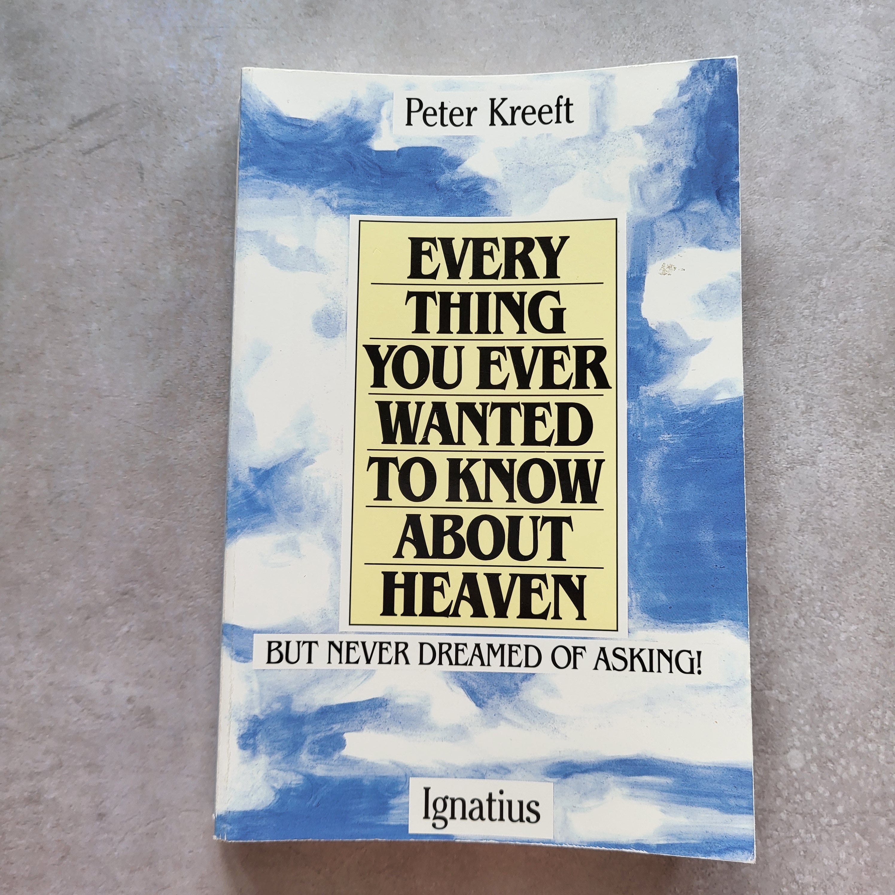Everything You Ever Wanted to Know About Heaven | Peter Kreeft | Catholic Book on Eternal Life