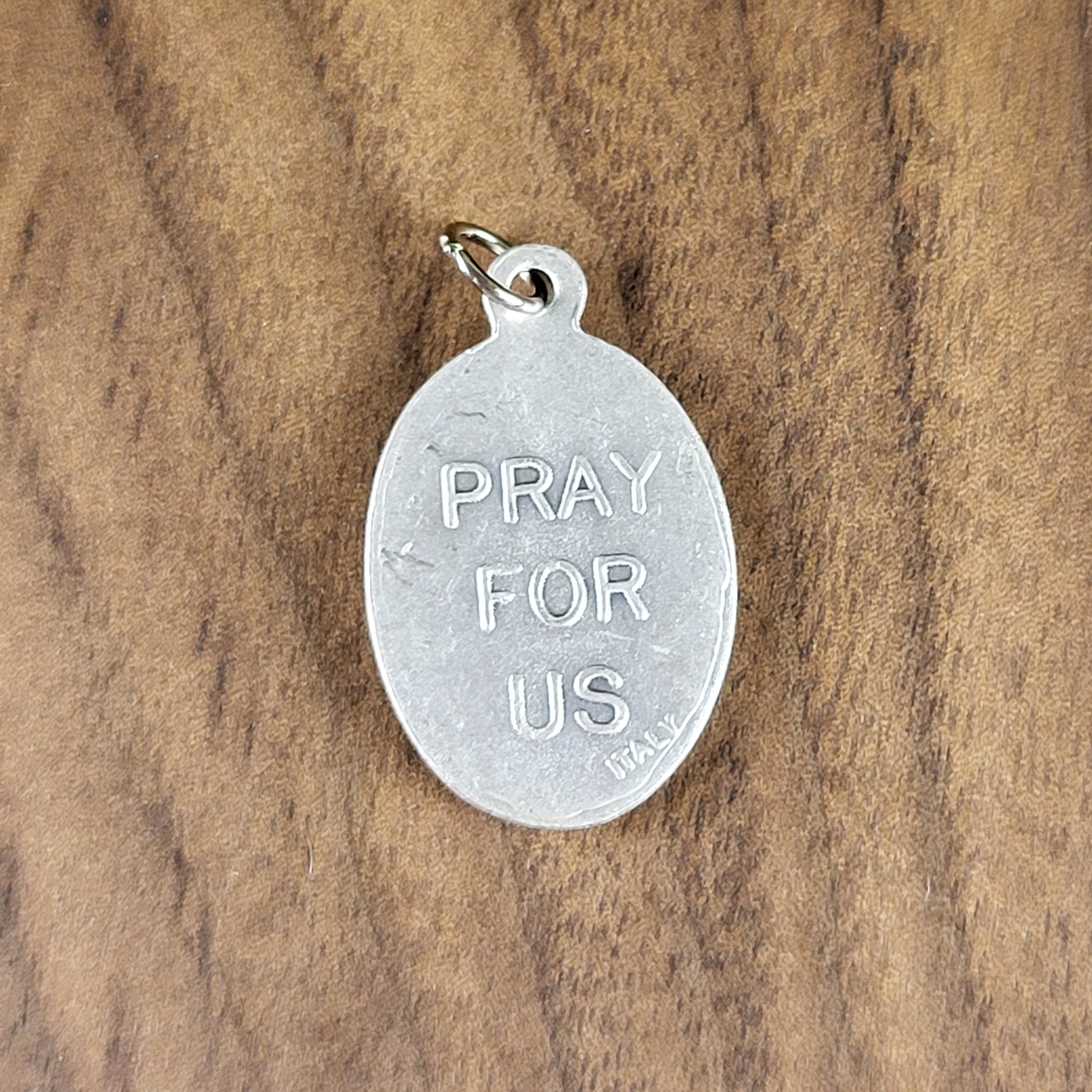 St. James Medal – Italian Silver-Oxidized Die-Cast (1”)