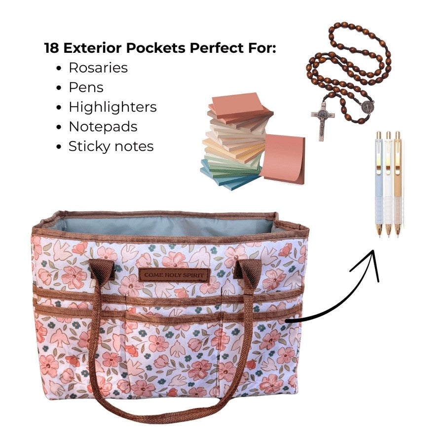 Catholic Prayer Corner Caddy | Little Rose Shop