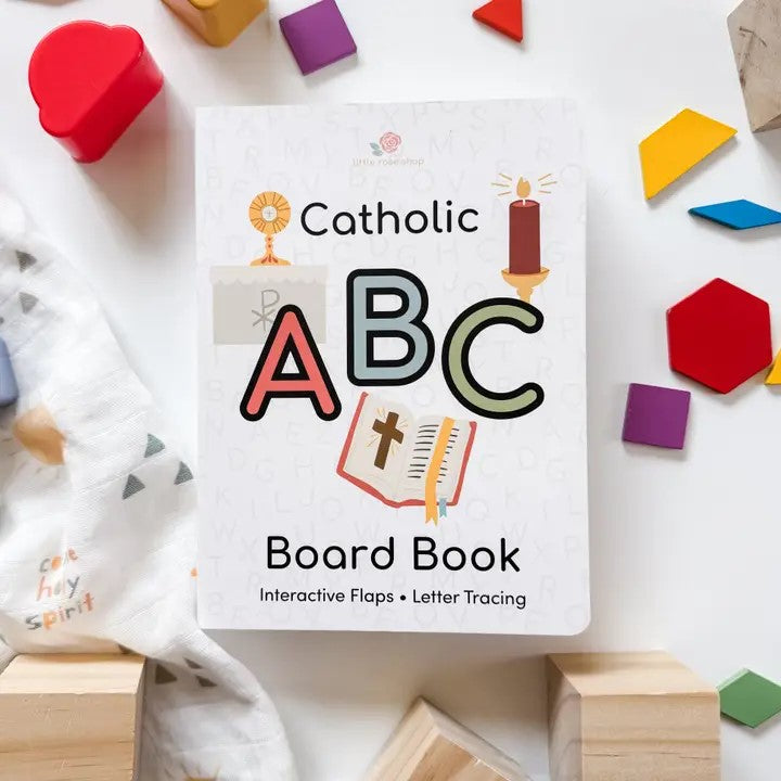 Catholic ABC Board Book | Little Rose Shop